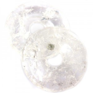 Κρύσταλλος Χαλαζία - Crystal Quartz donut