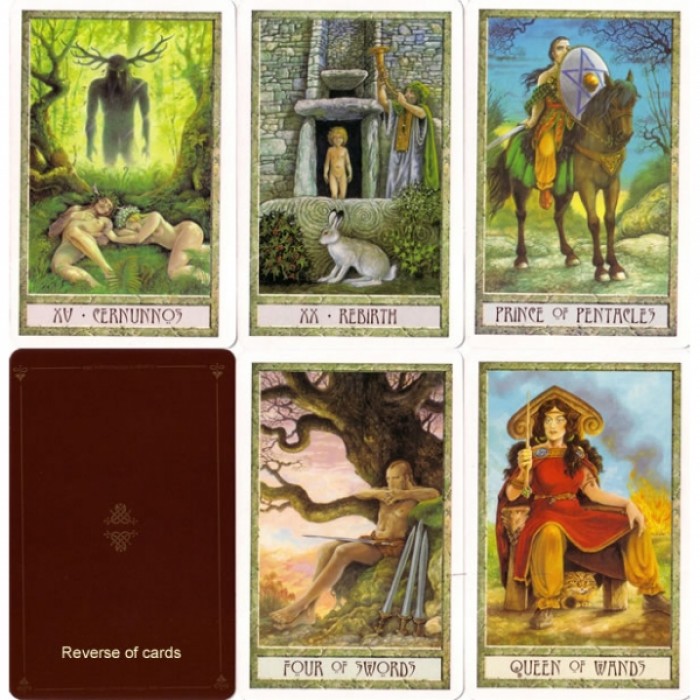 Καρτες Ταρω - Ταρώ η Τέχνη των Δρυϊδών (σετ) - The Druid Craft Tarot 