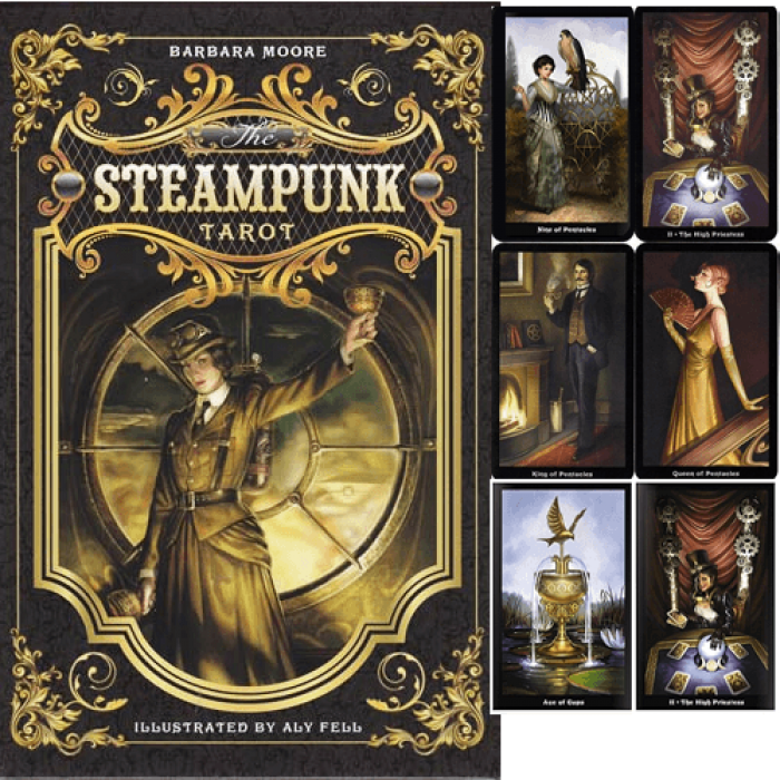 Καρτες ταρω - Steampunk Ταρώ (σετ) - Steampunk Tarot 