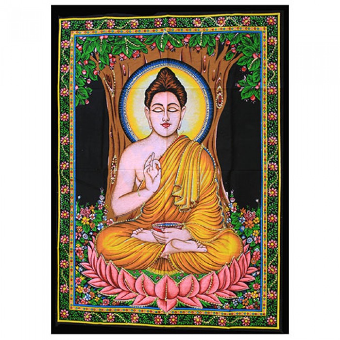 Ινδικό Βούδας - Buddha Διακοσμητικά πανιά