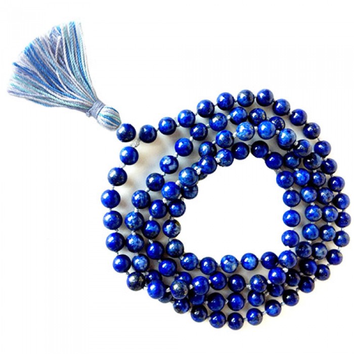 Μάλα Ινδικό Λάπις Λάζουλι - Lapis Lazuli Μάλα Ημιπολύτιμων Λίθων