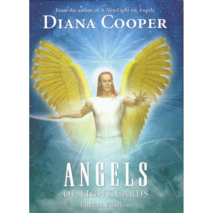 Άγγελοι του Φωτός Angels of Light Diana Cooper (έκδοση τσέπης) Κάρτες Αγγέλων