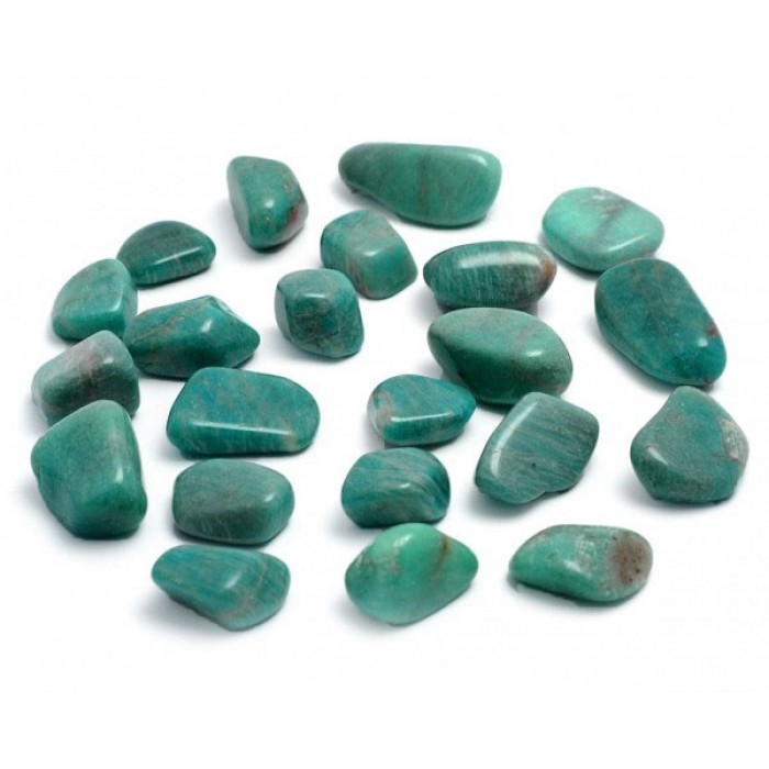 Αμαζονίτης - Amazonite (Νότια Αφρική) Βότσαλα - Πέτρες (Tumblestones)