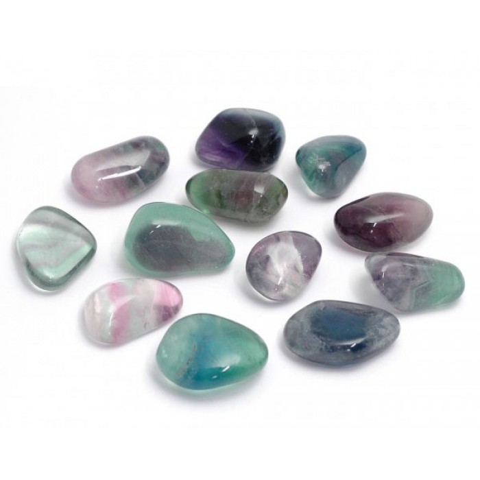 Φθορίτης - Fluorite Βότσαλα - Πέτρες (Tumblestones)