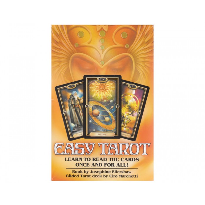 Καρτες ταρω - Εύκολο Ταρώ σετ (Gilded Tarot Deck) - Easy Tarot 