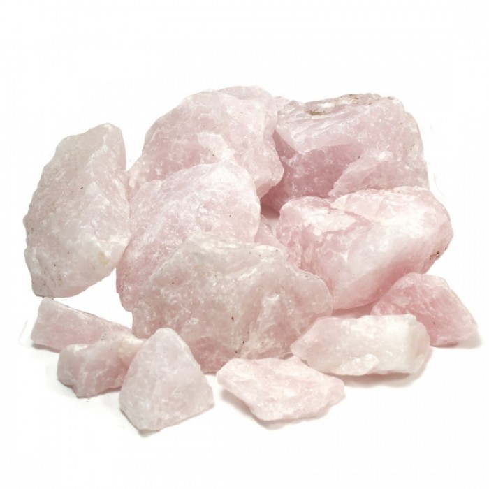 Ημιπολυτιμος Λιθος - Ροζ Χαλαζίας ακατέργαστος (Rose Quartz) 6-8cm Ακατέργαστοι λίθοι