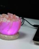 Φωτιστικό Μπωλ Λάμπα από Άλατα Ιμαλαϊων Μίνι USB Φωτιστικά από Άλατα Ιμαλαϊων