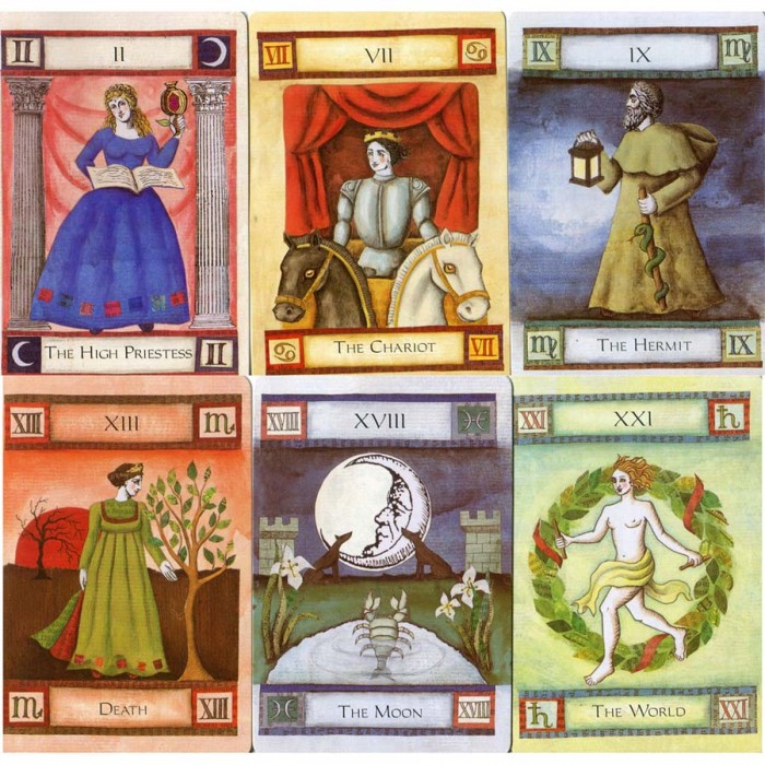 Καρτες ταρω - The Magic of Tarot - Liz Dean 