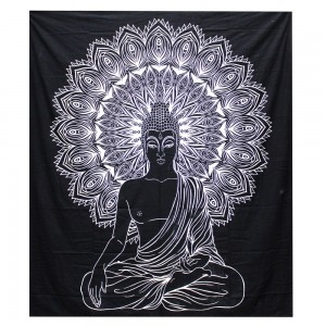 Πανί Βούδας Ασπρόμαυρο 230x200cm