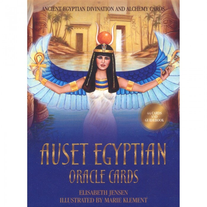 Auset Egyptian Oracle - Elisabeth Jensen Κάρτες Μαντείας