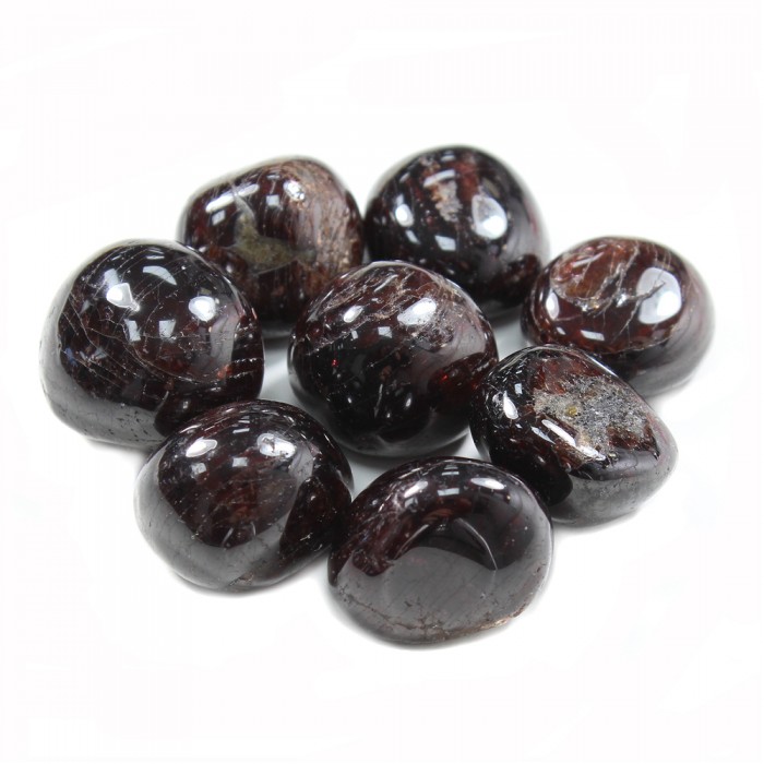 Γρανάτης - Garnet (2-3cm) Βότσαλα - Πέτρες (Tumblestones)