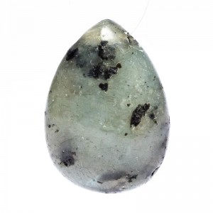 Λαμπραδορίτης Λίθος Μενταγιόν με τρύπα - Labradorite