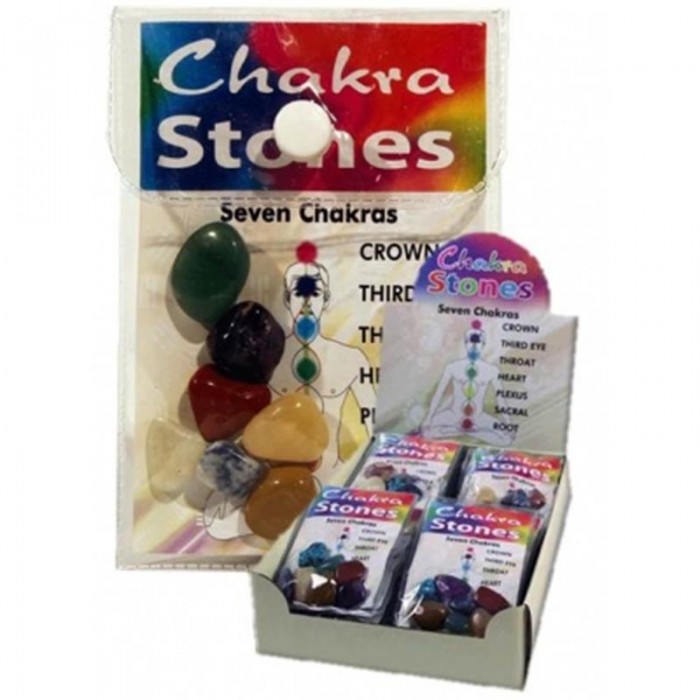 7 Λίθοι Τσακρα μίνι σετ (βότσαλα) Βότσαλα - Πέτρες (Tumblestones)