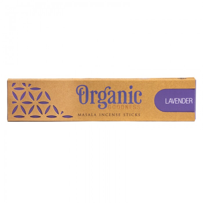 Αρωματικο Στικ - Organic Goodness Masala Lavender - Λεβάντα Βιολογικά (στικ) Αρωματικά στικ