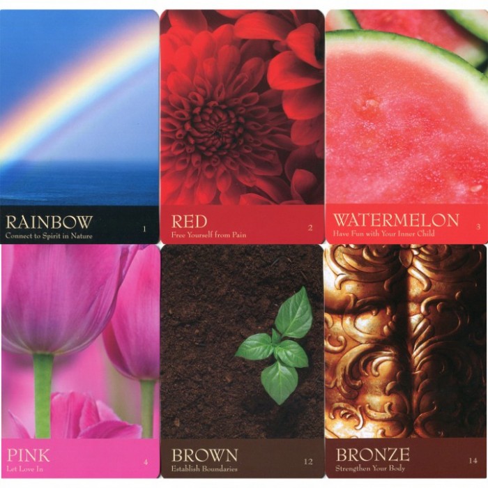 Η Μυστική Γλώσσα των Χρωμάτων - The Secret Language of Colour Oracle Cards Κάρτες Μαντείας