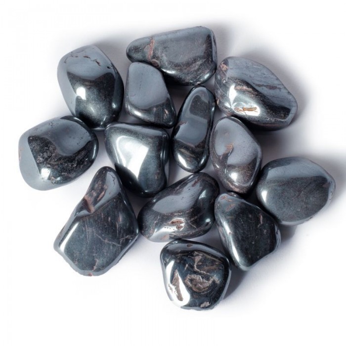 Ημιπολυτιμοι λιθοι - Αιματίτης - Hematite (Βραζιλία) 3-4cm Βότσαλα - Πέτρες (Tumblestones)