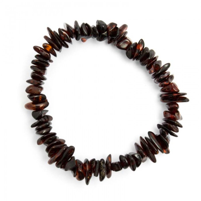 Βραχιόλι από Κεχριμπάρι - Cherry Amber Κοσμήματα λίθων - Βραχιόλια