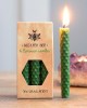 Μελισσοκέρι Σπαρματσέτο Πράσινο Μίνι - Spell Candle (6τεμ) Κεριά Σπαρματσέτα