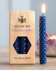 Μελισσοκέρι Σπαρματσέτο Μπλε Μίνι - Spell Candle (6τεμ) Κεριά Σπαρματσέτα