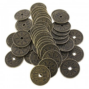Κινέζικα Νομίσματα Καλοτυχίας - Πλούτου I-Ching 3.5cm