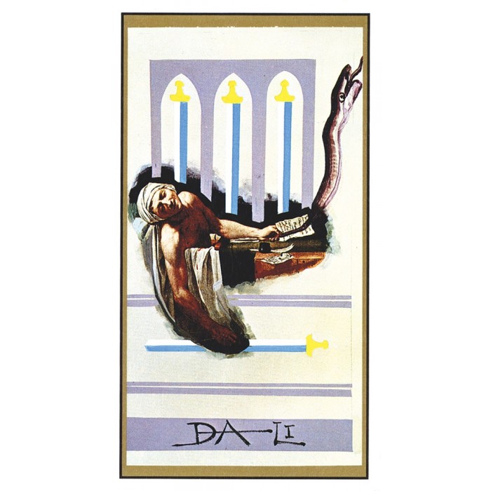 Καρτες ταρω - Salvador Dali Deluxe Tarot: Gilded Deck & Book Set 