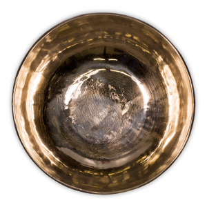 Singing bowl Ishana Μαύρο-Χρυσό black/golden 24cm 1700-1800 g