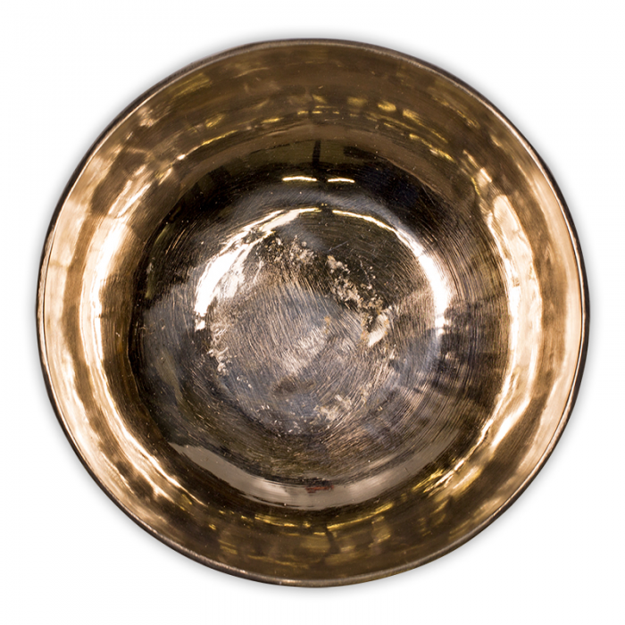 Singing bowl Ishana Μαύρο-Χρυσό black/golden 24cm 1700-1800 g Singing Bowls - Tuning Forks
