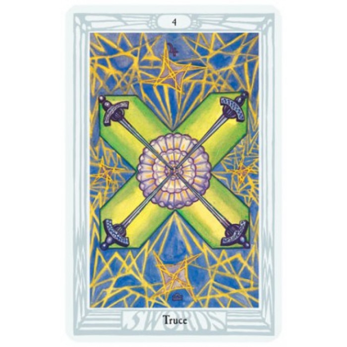 Καρτες Ταρω - Crowley Thoth Ταρώ (pocket)-  Pocket Swiss Crowley Thoth Tarot Deck 