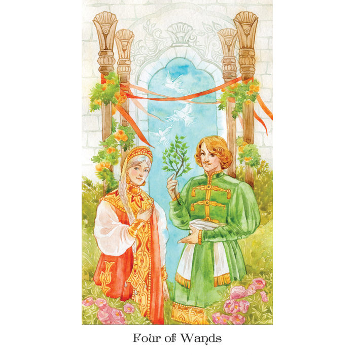 Καρτες Ταρω - Tarot of the Golden Wheel 