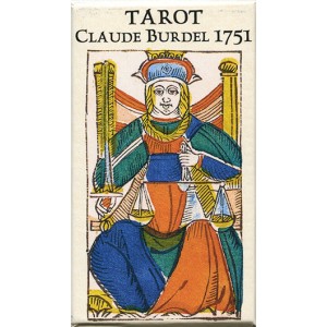Tarot Claude Burdel 1751