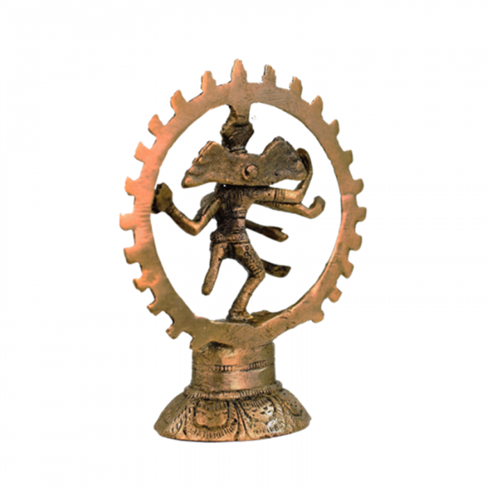 Αγαλματίδιο Σίβα - Shiva Nataraja 13cm (δίχρωμο) Βουδιστικά - Ινδουιστικά