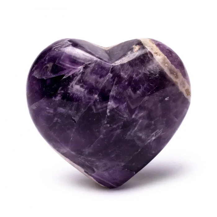 Ημιπολυτιμοι λιθοι - Καρδιά Αμέθυστου 4cm Καρδιές