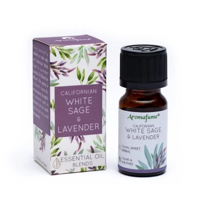 Αιθέριο Έλαιο Λευκό Φασκόμηλο - Λεβάντα (White Sage - Lavender) Αιθέρια έλαια