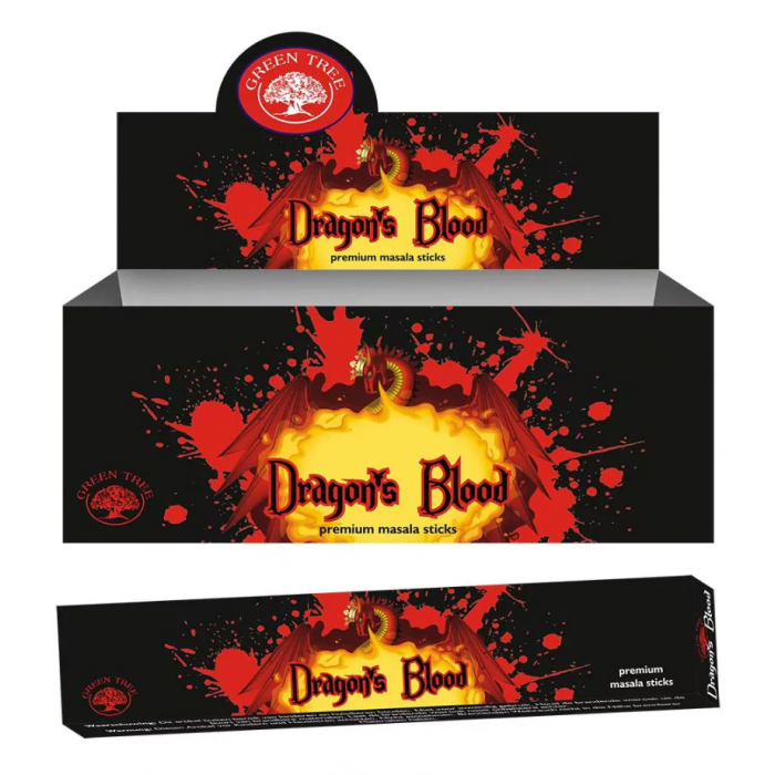 Dragon's Blood Natural Incense 15gr (στικ) GT Αρωματικά στικ