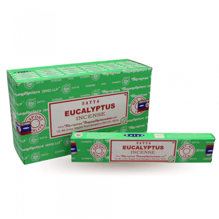 Αρωματικα στικ - Eucalyptus - Ευκάλυπτος 15gr (Satya) Αρωματικά στικ