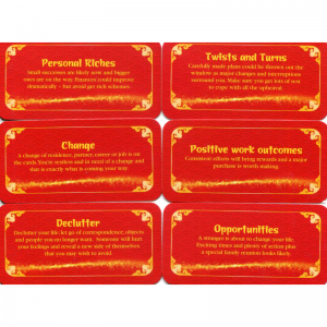 Fortune Cookies Mini Cards - Sharina Star