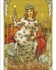 Golden Art Nouveau Tarot Mini 