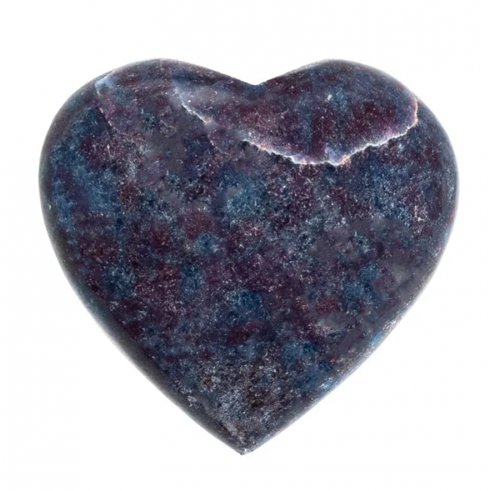 Ημιπολυτιμοι λιθοι - Καρδιά Ρουμπίνι - Κυανίτης (Ruby - Kyanite) Καρδιές