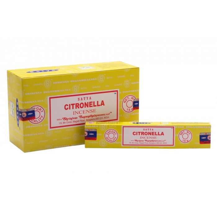 Κιτρονέλλα - Citronella Satya 15gr Αρωματικά στικ