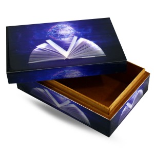 Μαγικό Βιβλίο κουτί ξύλινο
