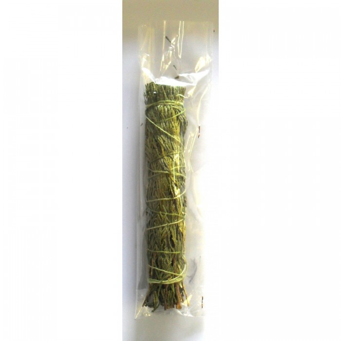Θυμίαμα Ματσάκι Κέδρου 22cm (cedar smudge stick) Βότανα - Ρίζες