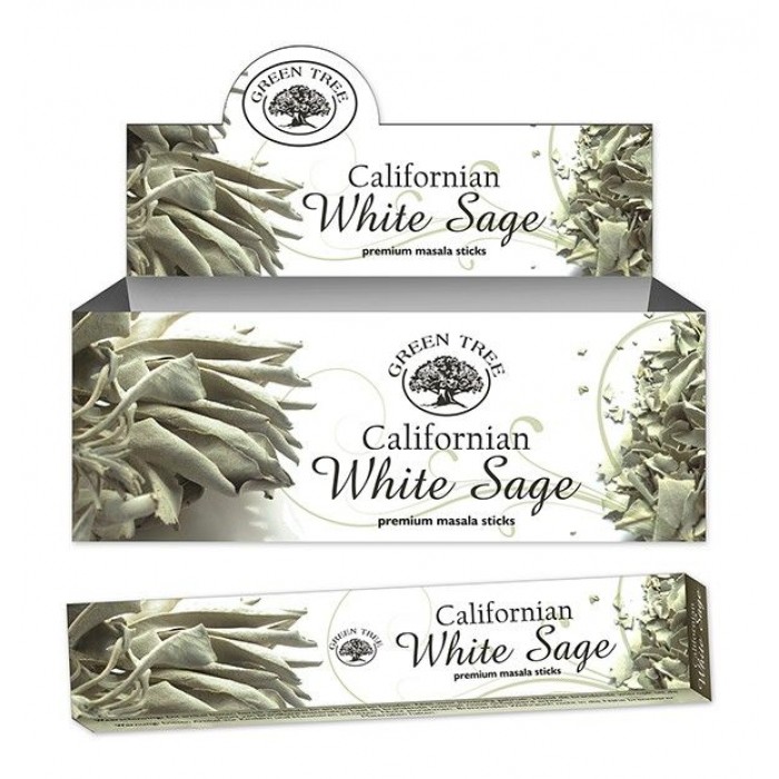 Αρωματικα στικ - Californian White Sage 15gr (Green Tree) Αρωματικά στικ