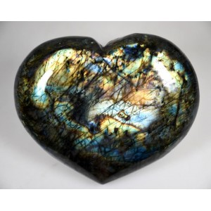 Καρδιά Λαμπραδορίτη 700gr - 12cm (Labradorite)
