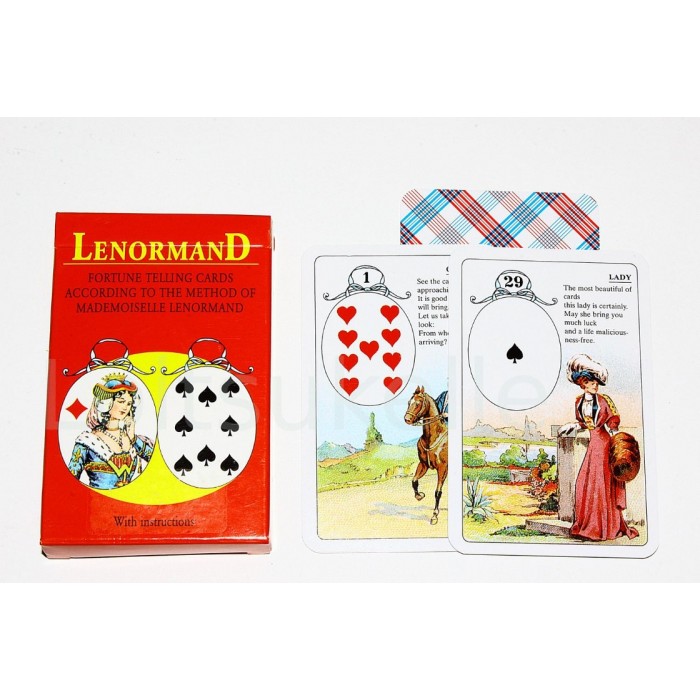 Λένορμαν Κάρτες Μαντείας -  Lenormand Fortune Telling Cards Κάρτες Λένορμαν - Lenormand