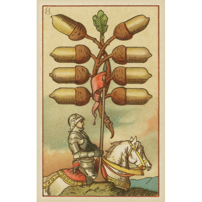 Medieval Fortune Telling Cards Κάρτες Μαντείας