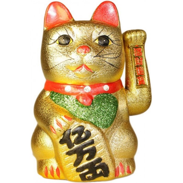 Γάτα Χρήματος (μεγάλη) - Money Cat Φενγκ Σούι