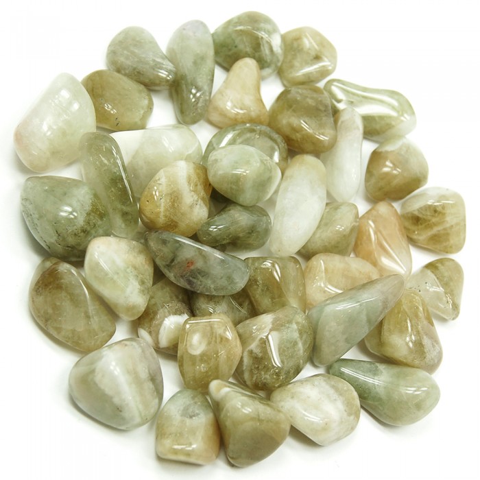 Πρασιόλιθος - Prasiolite (2-3cm) Βότσαλα - Πέτρες (Tumblestones)