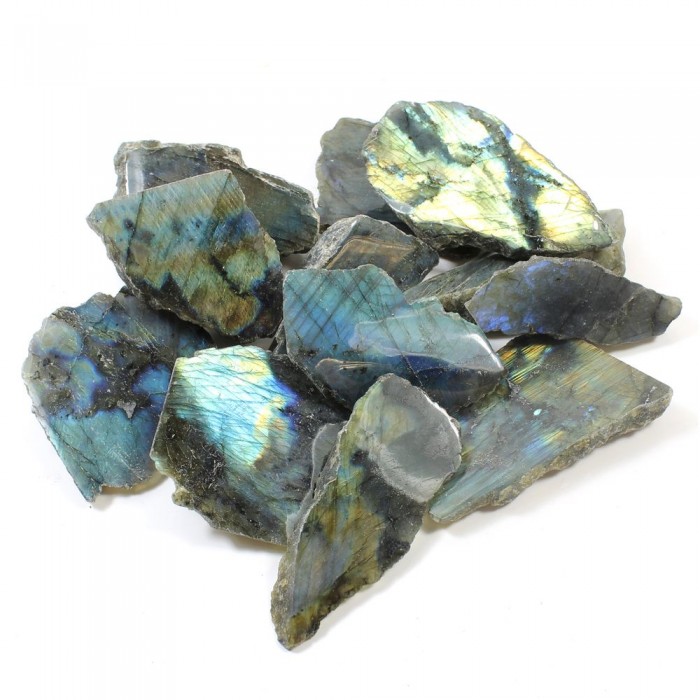 Ημιπολυτιμοι λιθοι - Λαμπραδορίτης κομμάτι - Labradorite 30-50mm Ακατέργαστοι λίθοι