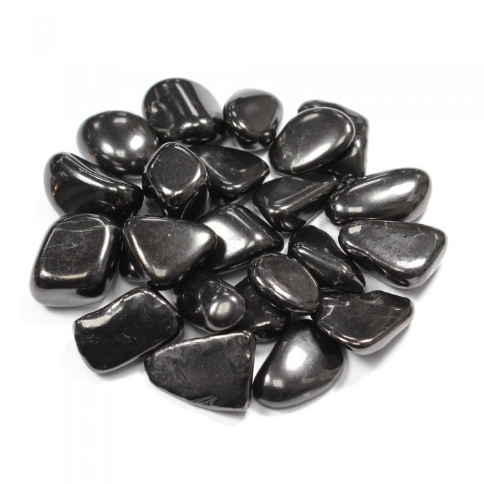 Σουγκίτης - Shungite 2-4cm Βότσαλα - Πέτρες (Tumblestones)