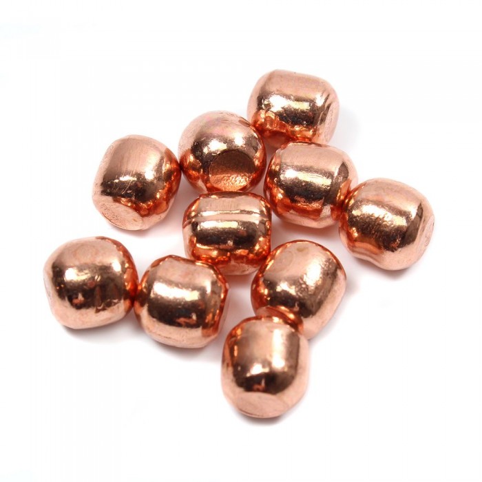 Σφαίρα 100% Χαλκός (copper) 1cm Βότσαλα - Πέτρες (Tumblestones)